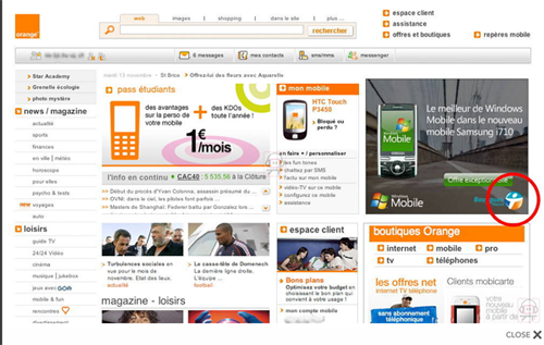 bouygues-Telecom Pub chez Orange