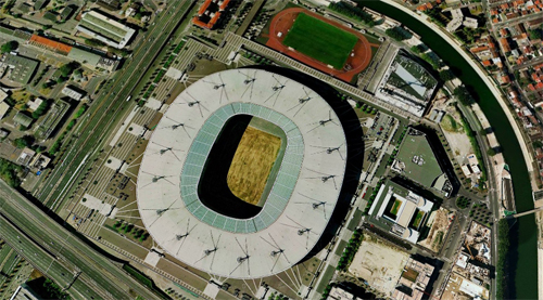 Stade de France Google Earth